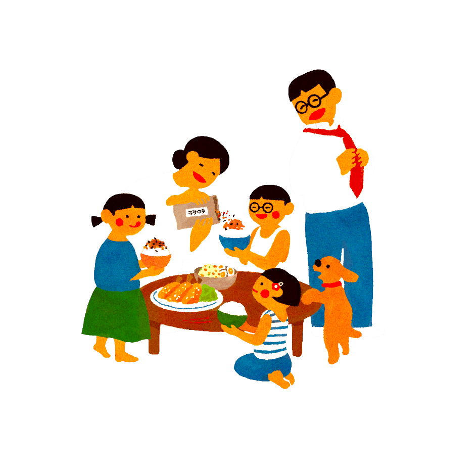 カワモト家の食卓